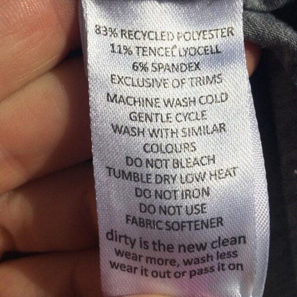 Toad & Co Womens Long Sleeve Shirt Size Medium Hooded Gray Grey Gorpcore Outdoor - Picture 8 of 12